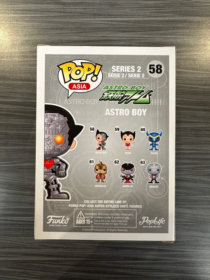Funko POP! Ásia: Astro Boy - Astro Boy (CHASE)(Caixa Danificada) [B] #58 - Imagem 3 de 4