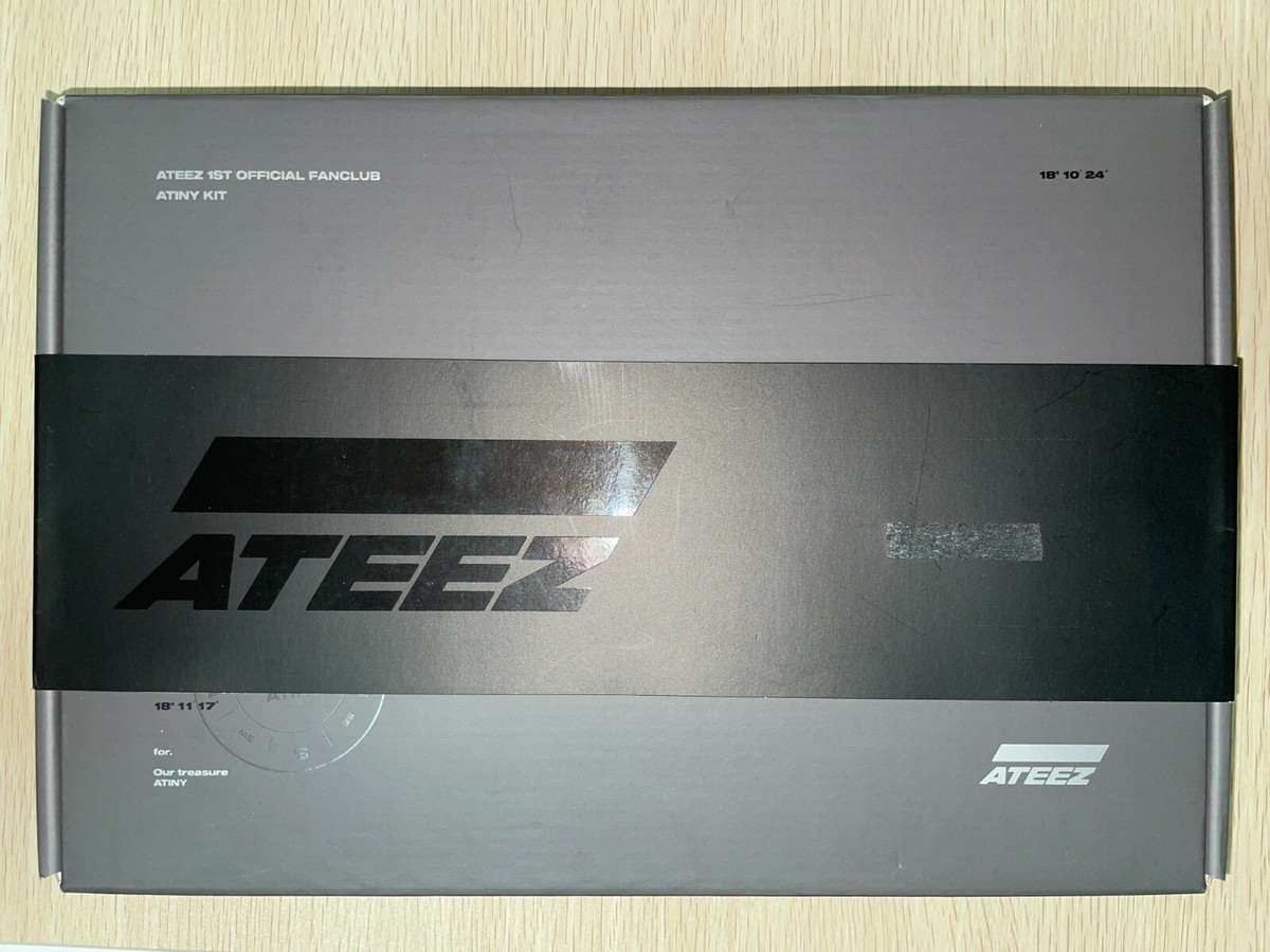 ATEEZ ATINY 1ST FANCLUB FANSHIP KIT MINT CONDITION RARE | eBay