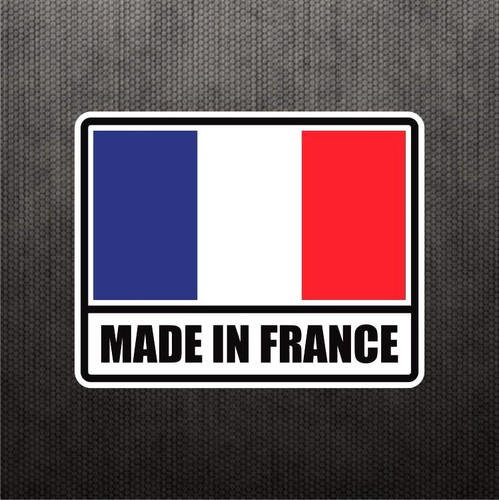 Made In France Flag Sticker Vinyl Decal French Car Sticker For Peugeot ...