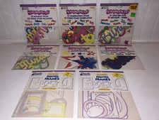 NIP  8 PACKAGES Craft  Scrapbooking 100 THEMED Die Cuts - Memories FOREVER