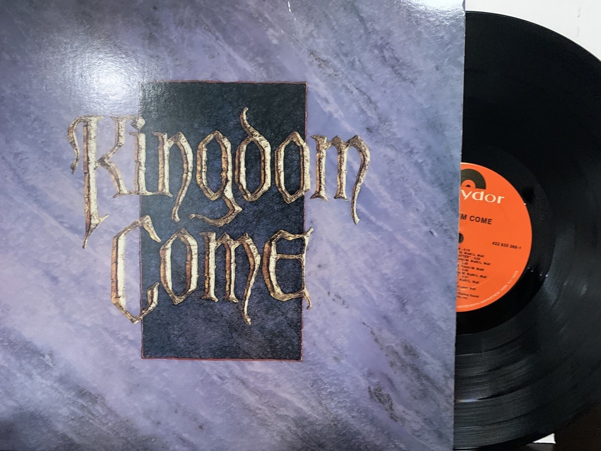 Kingdom Come ‎– Kingdom Come LP 1988 Polydor ‎– 835 368-1 EX