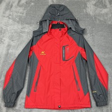 Outdoor Diamond Candy Jacket Womens XS Red Gr...