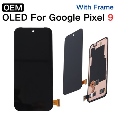 OEM OLED For Google Pixel 9 TouchScreen Display LCD Digitizer Assembly Replace