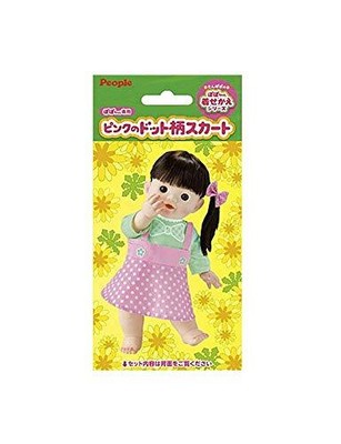People Popo-chan Theme Collection Pink Dot Pattern Skirt