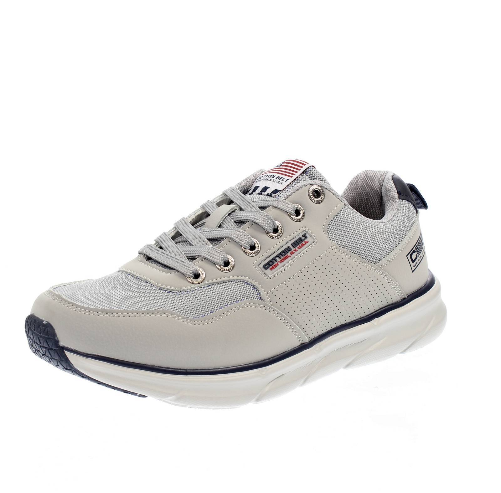 Кроссовки Basse Grigio - Taglia 42 26 см Scarpe Uomo с хлопковым поясом на резинке 12990₽