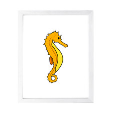 Designs ByLITA Seahorse, Wall Print Animals Art Family Presents