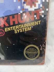 Retro style Metal Tin Sign - Nintendo NES Duck Hunt Video Game - 12x8 inch