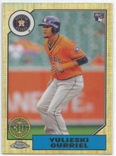Yulieski Gurriel Houston Astros 2017 Topps Chrome '87 Topps