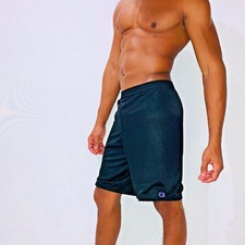 C9 By Champion Vintage Basketball Shorts Mesh Silky Shiny YL