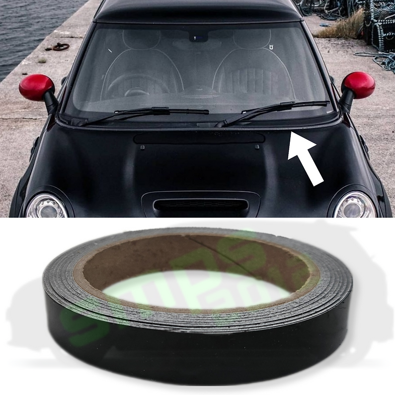 Kit De Cubre-cantos En Fibra De Carbono Mate Para Mini R53 Cooper S JCW – Para Sustituir Los Cromados Originales, Look Racing