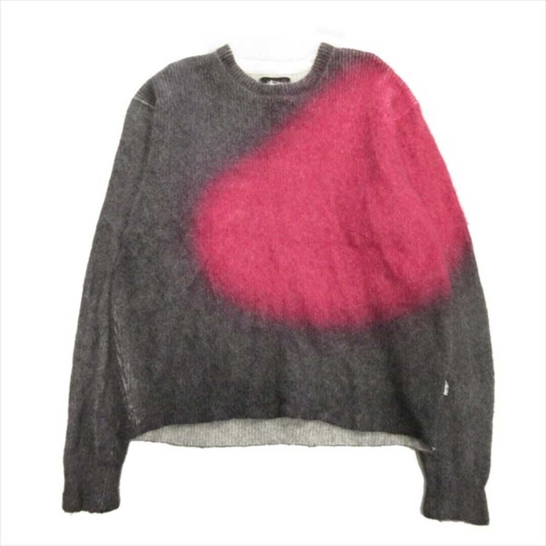 22aw Stussy Mohair Knit Sweater Brushed Dot Crew Neck 22aw Stussy Mohair Knit Sweater Brushed Dot Crew Neck