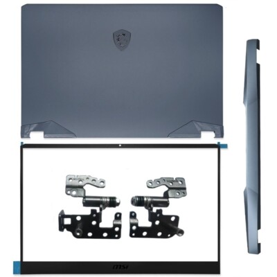 for MSI GE76 Raider 10SGS 10SFS MS-17K1 LCD Back Cover+Bezel+Hinges+Hinge Cover