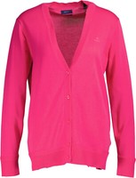 Gant Damen Strickjacke Light Cotton Vneck Cardigan Pink Gr. M