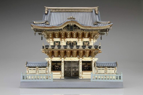 Fujimi 1/80 Japanese Famous Place Model Kit Nikko Toshogu Yomeimon Gate JP 8985 - Picture 4 of 6