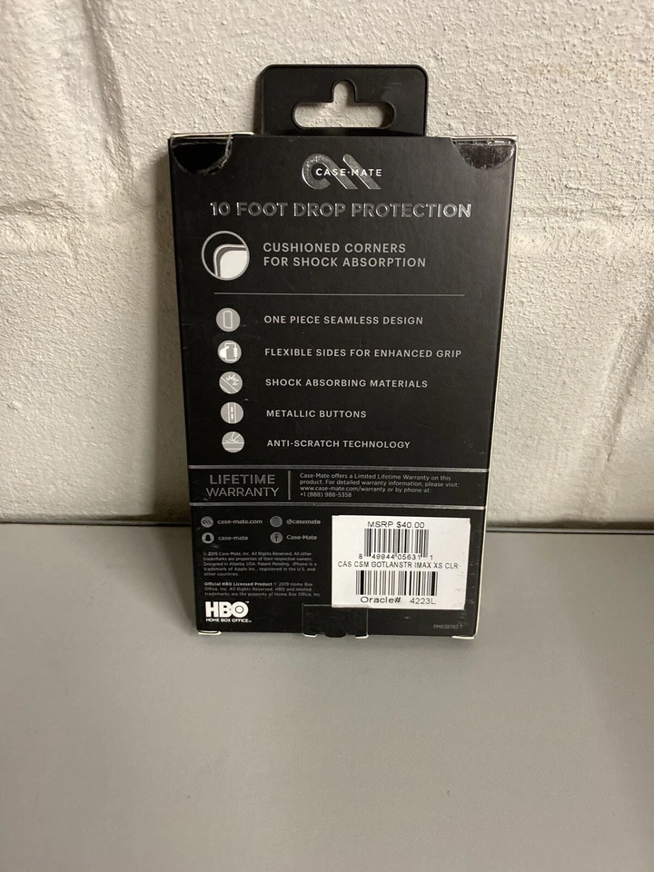 Funda Case-Mate Juego de Tronos Apple iPhone XS MAX House of Lannister Foto 2 de 2