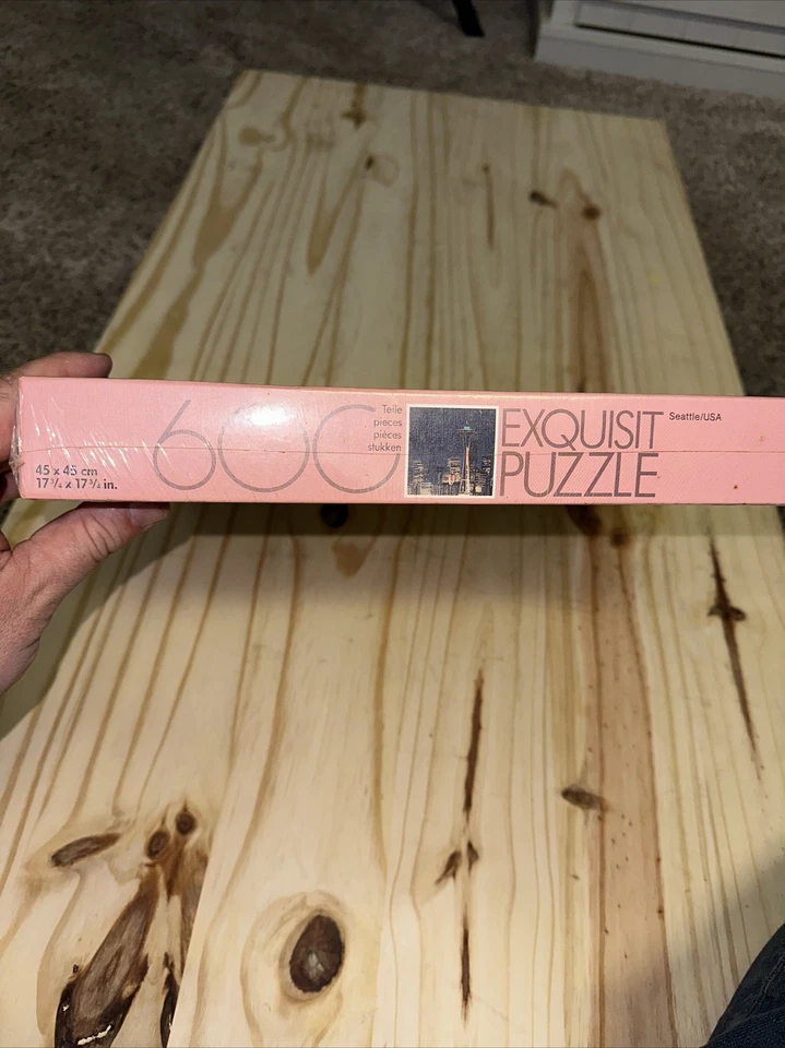 NEW Rare Seattle Jigsaw Puzzle FX Schmid 600 Pieces NEW - SEALED 97838.2 - Image 3 of 4