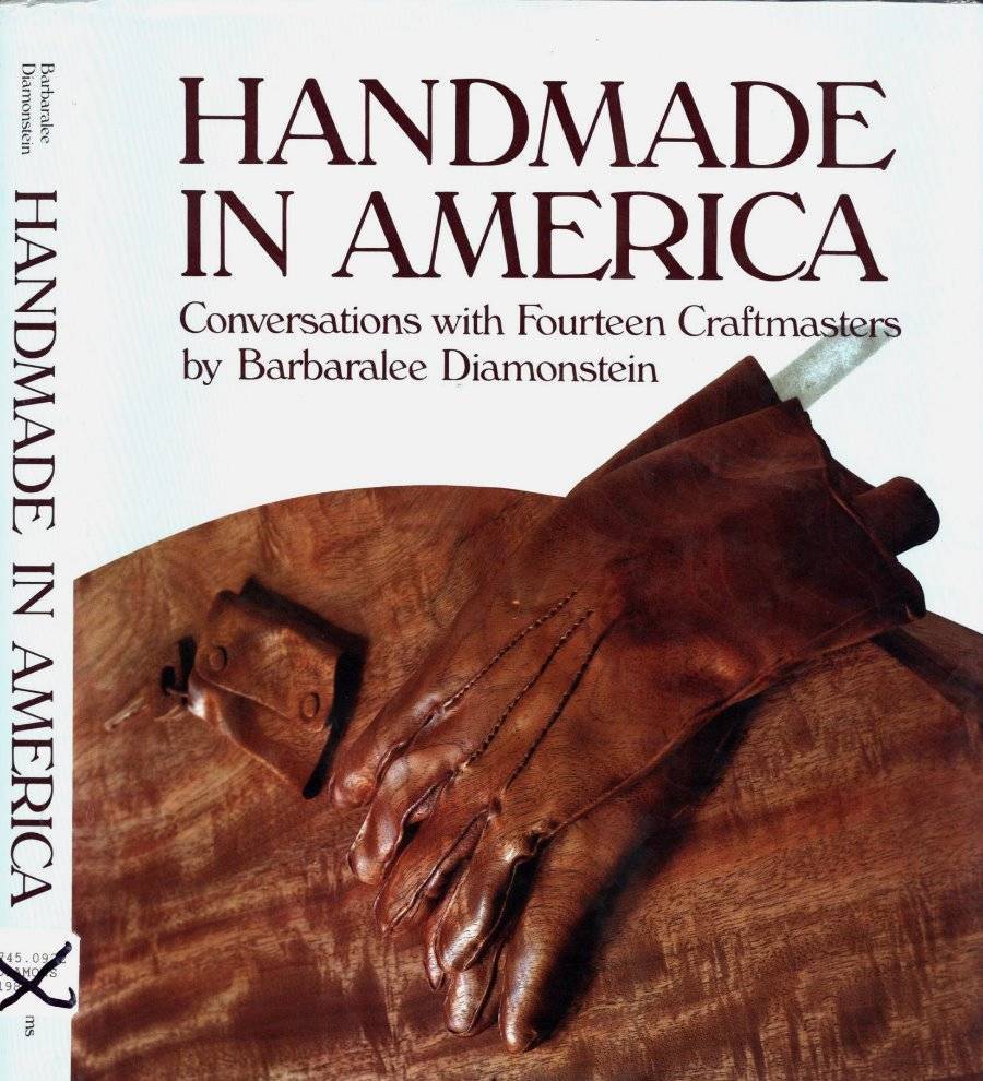 洋書 HANDMADE IN AMERICA by Barbaralee HANDMADE IN AMERICA BARBARALEE DIAMONSTEIN HARDCOVER WITH DUST
