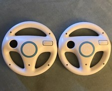 2 Pack Mario Kart Racing Steering Wheel for Nintendo Wii Remote Game Controller
