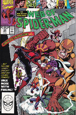 WEB OF SPIDER-MAN Vol. 1 #64 May 1990 MARVEL Comics - Nick