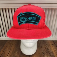 San Antonio Spurs Mitchell Ness Hat Cap Snapback Pink Hardwood Classics NBA
