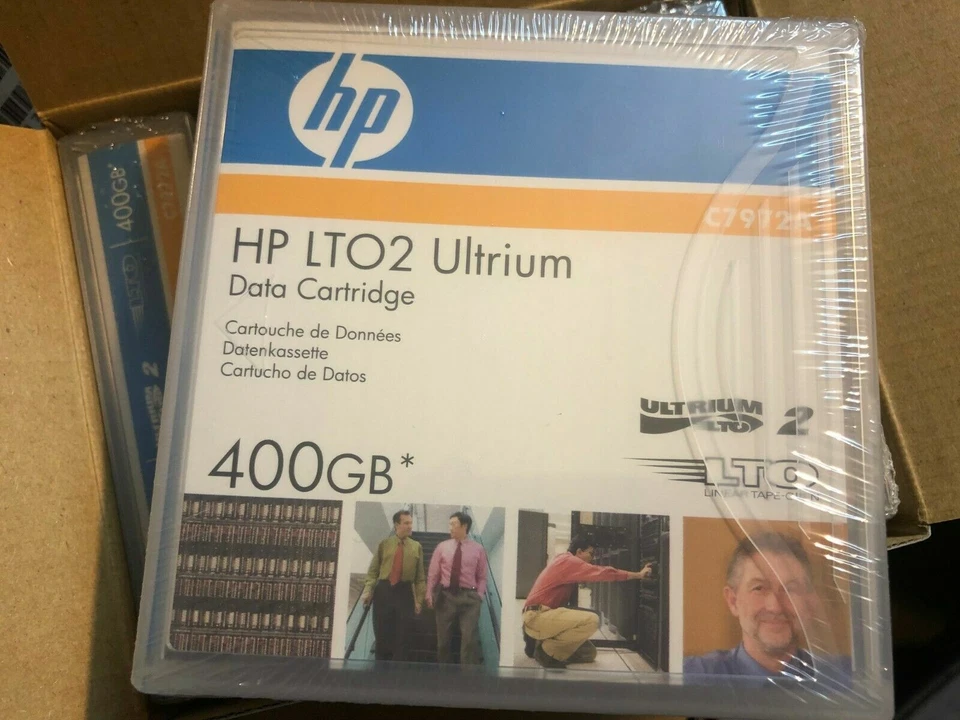 5 x HP LTO2 Ultrium C7972A 400GB LTO-2 C7972-60000 New Data Cartridge - Image 3 of 4