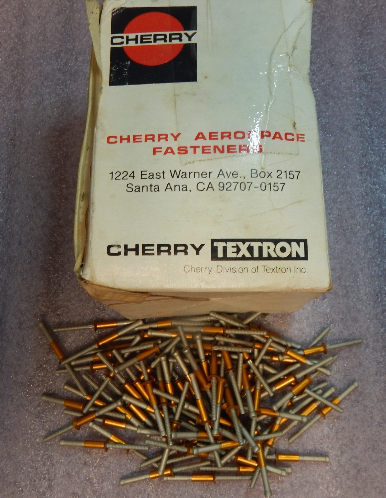 (LOT OF 25) PN 335705156 CHERRY AEROSPACE FASTENERS RIVETS eBay
