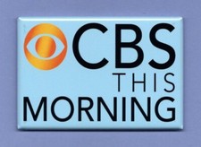 CBS THIS MORNING LOGO *2X3 FRIDGE MAGNET* TV SHOW STORIES NEWS WEATHER SPORTS US CBS THIS MORNING LOGO *2X3 FRIDGE MAGNET* TV SHOW STORIES NEWS WEATHER SPORTS US