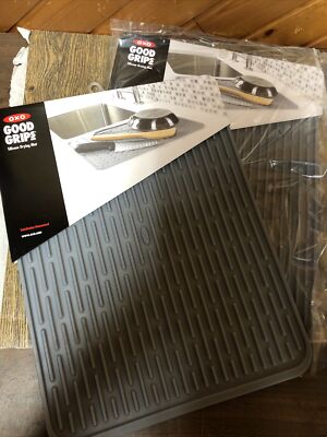 Lot Of 2 OXO Good Grips Silicone Drying Mat Brand New