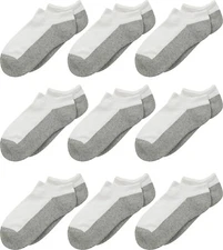 Jefferies Socks Baby Boy's 245205 Seamless Sport Low Cut Socks Size 12-6(MD)