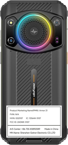 Ulefone Armor 21 16GB+256GB Rugged Smartphone, 122Db Loudest Speaker, MTK G99 An - Picture 2 of 10