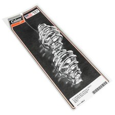 #2982-2 3 inch Heavy Duty Solo Seat Springs Made in USA Chrome Colony Machine