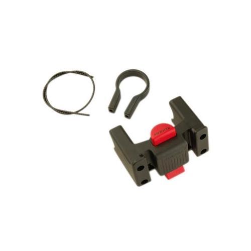 Fixation pour panier sur cintre oversize 31.8 mm avec système anti-rotation