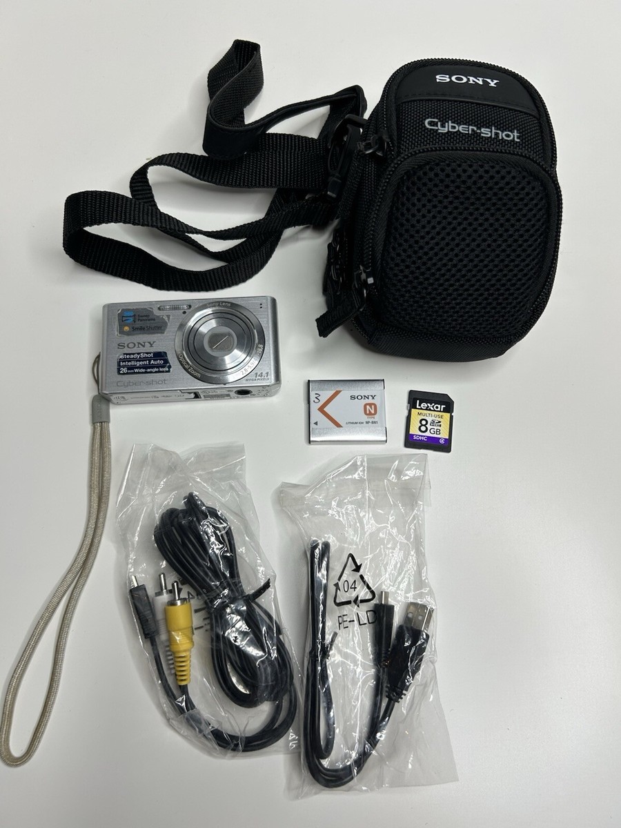 Sony Cyber-shot Digital Camera DSC-W610 14.1 Mega Pixels Silver