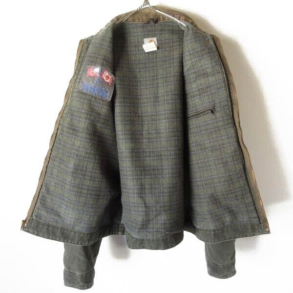 00s Carhartt J97 MOS Detroit Jacket XL-TALL Fade Moss 00s Carhartt J97 MOS Detroit Jacket XL-TALL Fade Moss