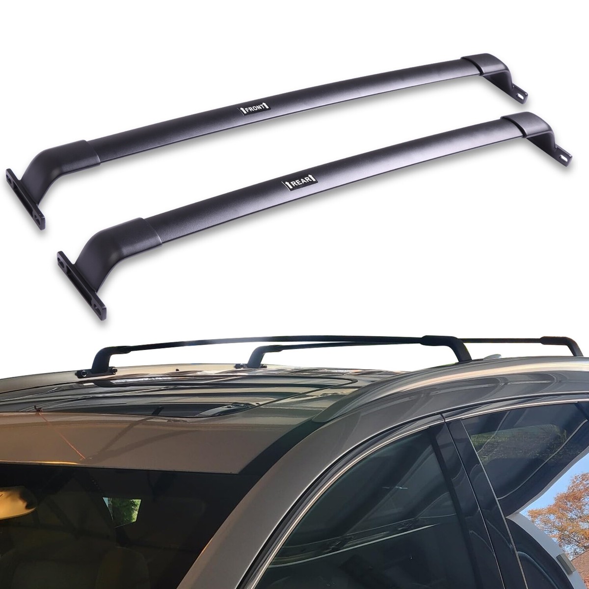 220lbs Roof Rack Cross Bar Fit for Buick Enclave 2018-2024 Cargo