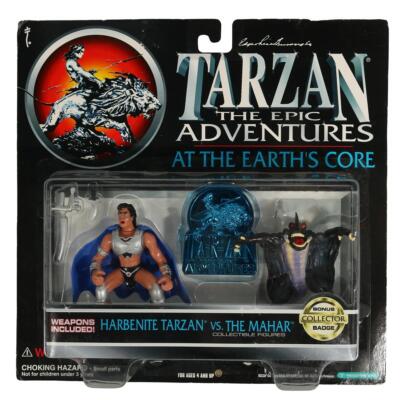Trendmasters Tarzan Epic Adventures - Harbenite Tarzan vs. The Mahar - MOC