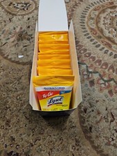 Free Shipping Lysol To Go Disinfecting Wipes Lemon Lime Scent 12pk Display Box