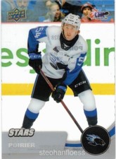 2021-22 Upper Deck CHL Clear Cut #328 Jeremie Poirier Calgary Flames