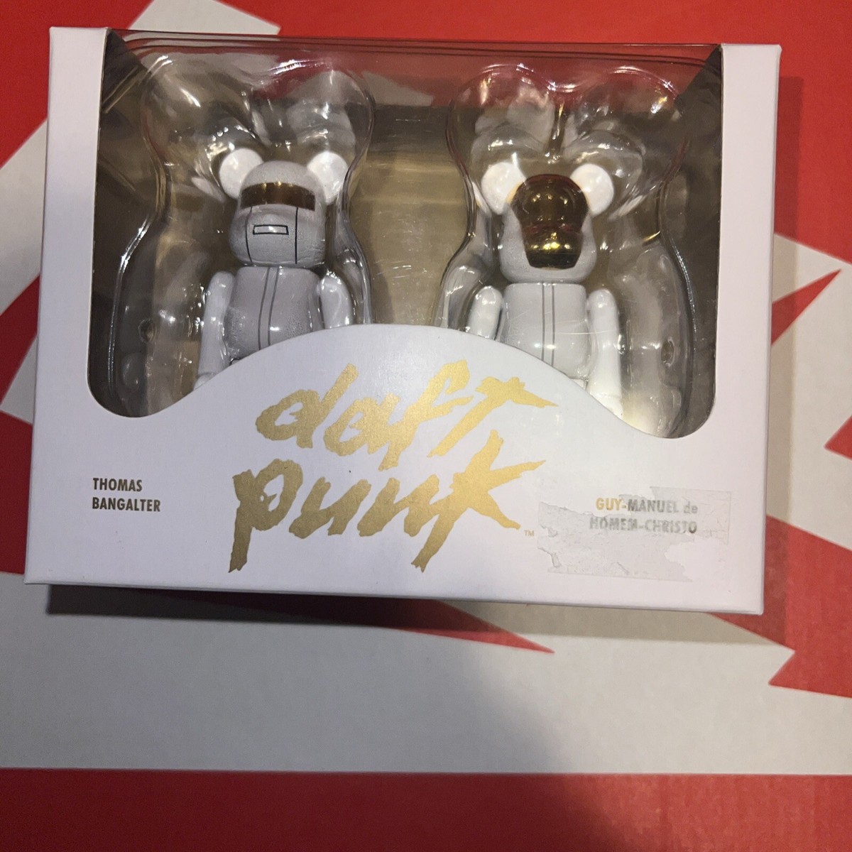 BE@RBRICK - BE@RBRICK DAFT PUNK WHITE SUITS Ver.100％ Brand New MEDICOM BEARBRICK 🐻🧱 DAFT PUNK 100% Set of 2 White