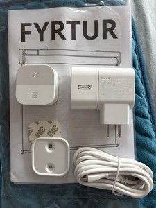 メルゥカリ　イケア　FYRTUR 80 電動ロー　80x195 2本 IKEA FYRTUR SMART BLINDS with no hub! | FULL UNBOXING, INSTALL