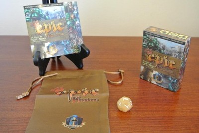 NEW Sealed ULTRA TINY EPIC KINGDOMS Board Game GAMELYN Kickstarter EXCLUSIVES