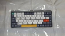 Nuphy Air75 Keyboard US Wireless Gray White Orange Yellow Used Untested