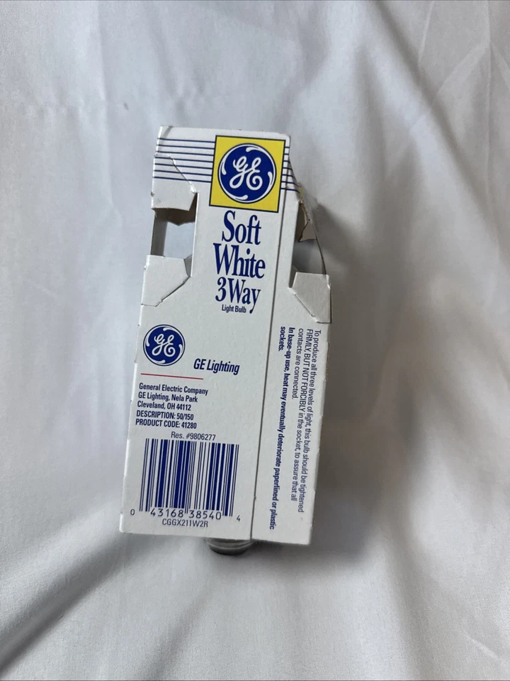 GE 97494 Soft White 3-Way 50/100/150 Watt A21 Bulb - Pack of 1 - Image 3 of 4