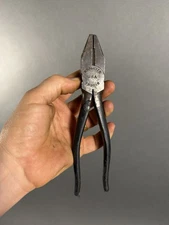 Vintage Kraeuter Industrial No.1830-8 Linemans 8" Pliers Made in USA