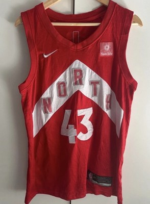 2019 Toronto Raptors ''Earned Edition'' Pascal Siakam (#43) Swingman Jersey 44''