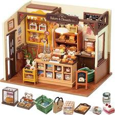 Kit Fai Da Te in Miniatura per Adulti, Mini Casa Delle Bambole, Kit Di Costruzio