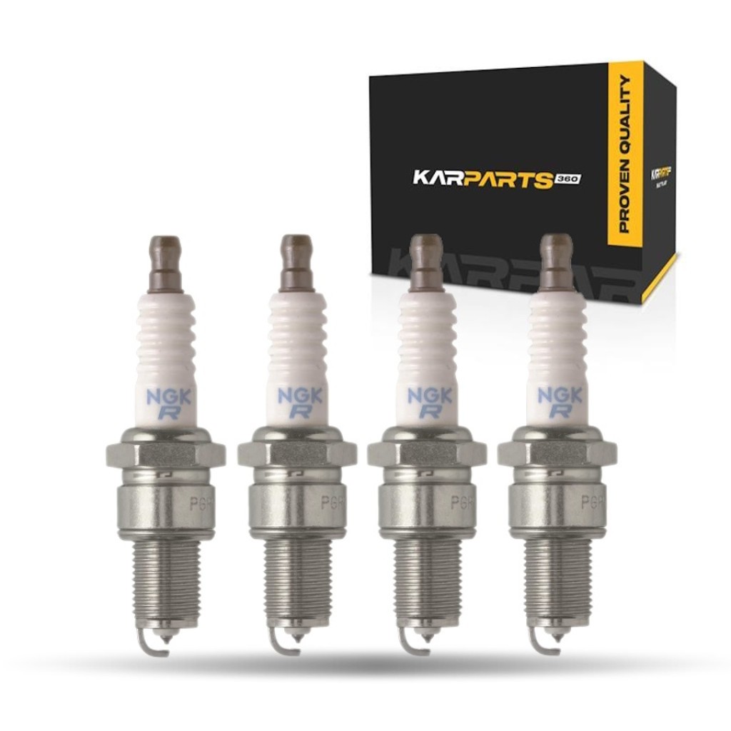 NGK For Mazda RX-7 1986-1995 Spark Plug Single Platinum Box of 4 BUR7EQP