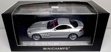 Minichamps 1/43 Mercedes Benz SLR McLaren 2003 Silver [Age 13+]