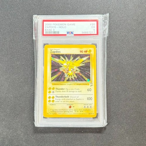 Zapdos graded PSA 5 for sale on eBay
