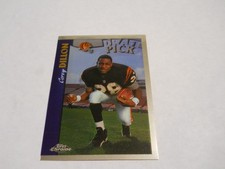 COREY DILLON ROOKIE CARD CINCINNATI BENGALS 1997 TOPPS CHROME. rookie card picture